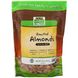 Миндальные орехи жареные Now Foods (Almonds) 454 г фото