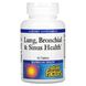 Вітаміни для здоров'я дихальних шляхів Natural Factors (Lung Bronchial & Sinus Health) 45 таблеток фото