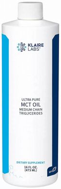 Масло МСТ Klaire Labs (Ultra Pure MCT Oil) 473 мл купить в Киеве и Украине
