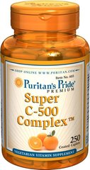 Вітамін С Комплекс, Vitamin C Complex 500 мг, 250 таблеток