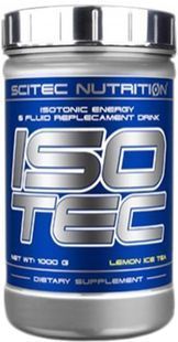 Scitec Nutrition, Isotec Endurance, лимонний холодний чай, 1000 г купить в Киеве и Украине