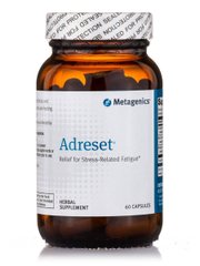 Вітаміни для стійкості та витривалості Metagenics (Adreset) 60 капсул