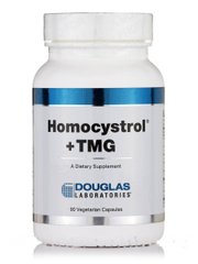 Вітаміни групи В Douglas Laboratories (Homocystrol + TMG) ​​90 вегетаріанських капсул