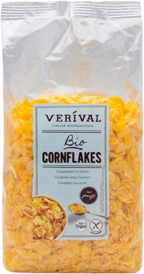 Пластівці кукурудзяні без цукру органічні без глютену Verival 250 г
