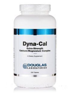 Кальций и магний комплекс Douglas Laboratories (Dyna-Cal Extra-Strength Calcium/Magnesium Complex) 250 таблеток купить в Киеве и Украине