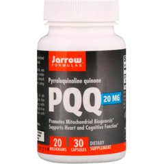 ППХ (Пирролохинолинхинон хинон) Jarrow Formulas (PQQ) 20 мг 30 капсул купить в Киеве и Украине