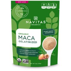 Органічний желатинизований препарат мака Navitas Organics (Organic Maca Gelatinized) 113 г
