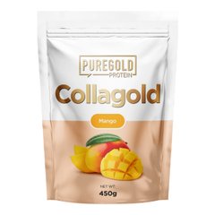Коллагеновый порошок со вкусом манго Pure Gold (Collagold Mango) 450 г купить в Киеве и Украине