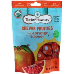 Органічний продукт, Chewie Fruities, Апельсин-корольок і мед, Torie,Howard, 4 унції (113,40 г)