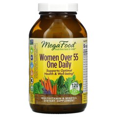 Мультивітаміни для жінок 55+ по 1 в день MegaFood (Women Over 55) 1 в день 120 таблеток