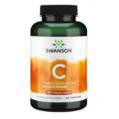 Vitamin C with Rose Hips 1000 mg - 90 caps (Пошкоджена банка)