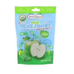 Органічний продукт, кислі жувальні фруктові цукерки, кисле яблуко, Torie,Howard, 4 унц (113,40 г)