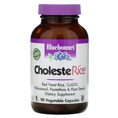 Красный дрожжевой рис Bluebonnet Nutrition (CholesteRice) 90 капсул купить в Киеве и Украине