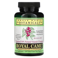 Каму-каму витамин-С Whole World Botanicals (Royal Camu) 350 мг 140 капсул купить в Киеве и Украине