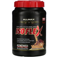 Изолят сывороточного протеина ALLMAX Nutrition (Isoflex) 907 г со вкусом шоколадно-арахисового масла купить в Киеве и Украине