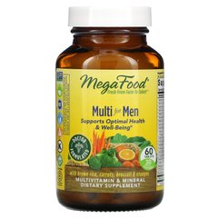 Мультивитамины для мужчин MegaFood (Multi For Men) 60 таблеток купить в Киеве и Украине
