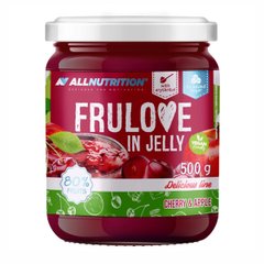 Жиле з смаком вишні і яблука Allnutrition (FruLove in Jelly) 500 г