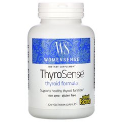 WomenSense, ThyroSense, формула щитовидной железы, Natural Factors, 120 вегетарианских капсул купить в Киеве и Украине