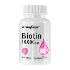 Biotin 10,000 mcg IronFlex 100 tab