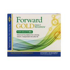 Щоденний режим Forward Gold, для дорослих 65+, Forward Gold Daily Regimen, For Adults 65+, Dr. Whitaker, 60 пакетів