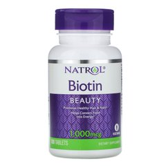 Биотин Natrol (Biotin) 1000 мкг 100 таблеток купить в Киеве и Украине