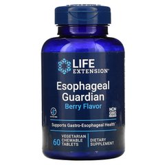 Захист стравоходу Life Extension (Esophageal Guardian) 60 жувальних таблеток