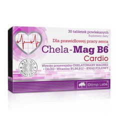 Chela-Mag B6 Cardio OLIMP 30 tabs купить в Киеве и Украине