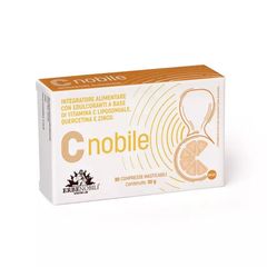 Вітамін С для підвищення енергії та імунітету Erbenobili (Cnobile) 30 жувальних таблеток