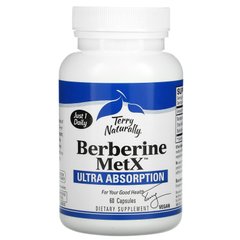 Terry Naturally, Berberine MetX, улучшенная абсорбция, 60 капсул купить в Киеве и Украине