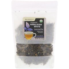 Органический гималайский белый чай с вкладышами, Dr. Mercola, 4 унции (113,4 г) купить в Киеве и Украине