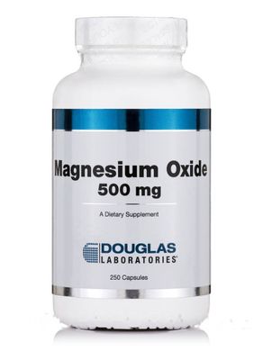 Магний Оксид Douglas Laboratories (Magnesium Oxide) 500 мг 250 капсул купить в Киеве и Украине