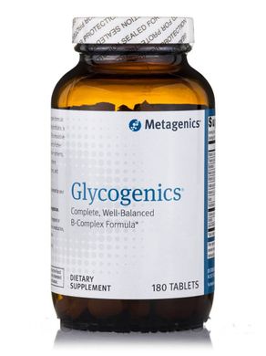 Комплекс вітамінів групи В Metagenics (Glycogenics) 180 таблеток