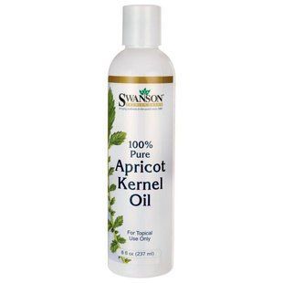 100% pure apricot oil, 100% Pure Apricot Kernel Oil, Swanson, 450 grams