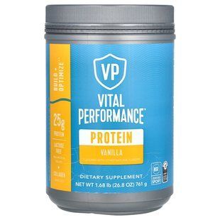 Vital Proteins, Vital Performance Protein, ваниль, 1,68 фунта (761 г) купить в Киеве и Украине