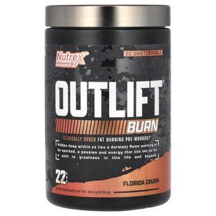 Nutrex Research, Outlift Burn, Florida Crush, 15.06 oz (426.9 g)