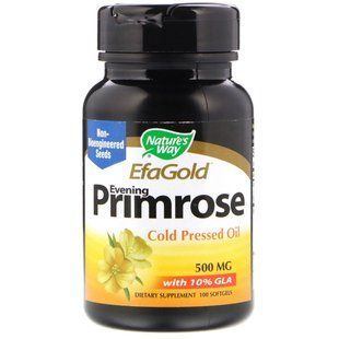 Вечерняя примула Nature's Way (EFAGold) 500 мг 100 капсул купить в Киеве и Украине