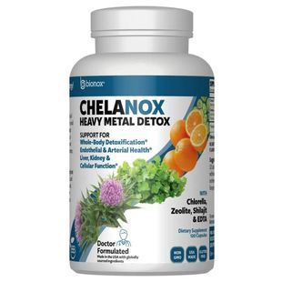 Bionox Heavy Metal Detox Support (Chelanox Heavy Metal Detox) 120 Capsules