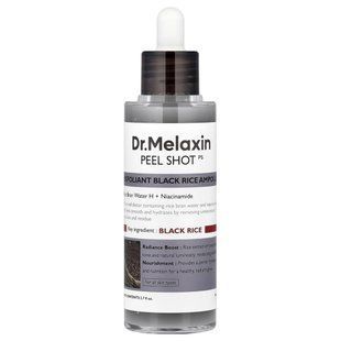 Dr.Melaxin, Peel Shot, Exfoliant Black Rice Ampoule, For All Skin Types, 2.7 fl oz (80 ml)