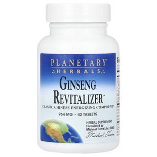 Planetary Herbals, Ginseng Revitalizer&trade;, 42 Tablets