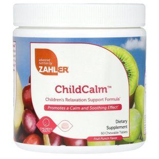 Поддержка спокойствия для детей Zahler (ChildCalm) 60 жевательных таблеток купить в Киеве и Украине