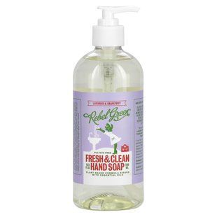 Rebel Green, Fresh & Clean Hand Soap, Lavender & Grapefruit, 16.9 fl oz (500 ml) купить в Киеве и Украине
