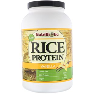 Рисовый протеин ваниль NutriBiotic (Rohreis-Protein) 1.36 кг купить в Киеве и Украине