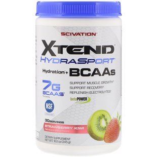 Hydration + Amino Acid BCAA, Strawberry Kiwi, 12.2 oz (345 g)