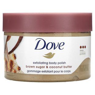 Dove, Body Scrub, Brown Sugar & Coconut Butter, 10.5 oz (298 g) купить в Киеве и Украине