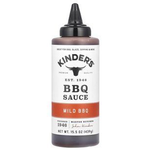 KINDER'S, BBQ Sauce, Mild BBQ, 15.5 oz (439 g) купить в Киеве и Украине