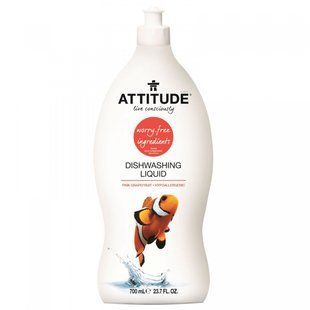 Жидкость для мытья посуды, розовый грейпфрут, ATTITUDE, 23,7 жидк. унц. (700 мл) купить в Киеве и Украине