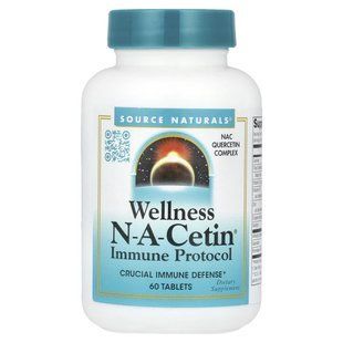 Source Naturals, Wellness N-A-Cetin&reg;, 60 Tablets купить в Киеве и Украине