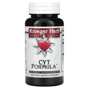 Kroeger Herb Co, CYT Formula, 100 вегетаріанських капсул