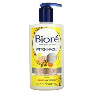 Biore, Cleansing pore cleanser, witch hazel, 6.77 fluid ounces (200 ml)