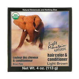 Краска для волос русый цвет органик Light Mountain (Hair Color) 113 г купить в Киеве и Украине